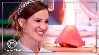 LA MAGIA del postre de Laura Londoño les deja sin palabras | MasterChef Celebrity 8