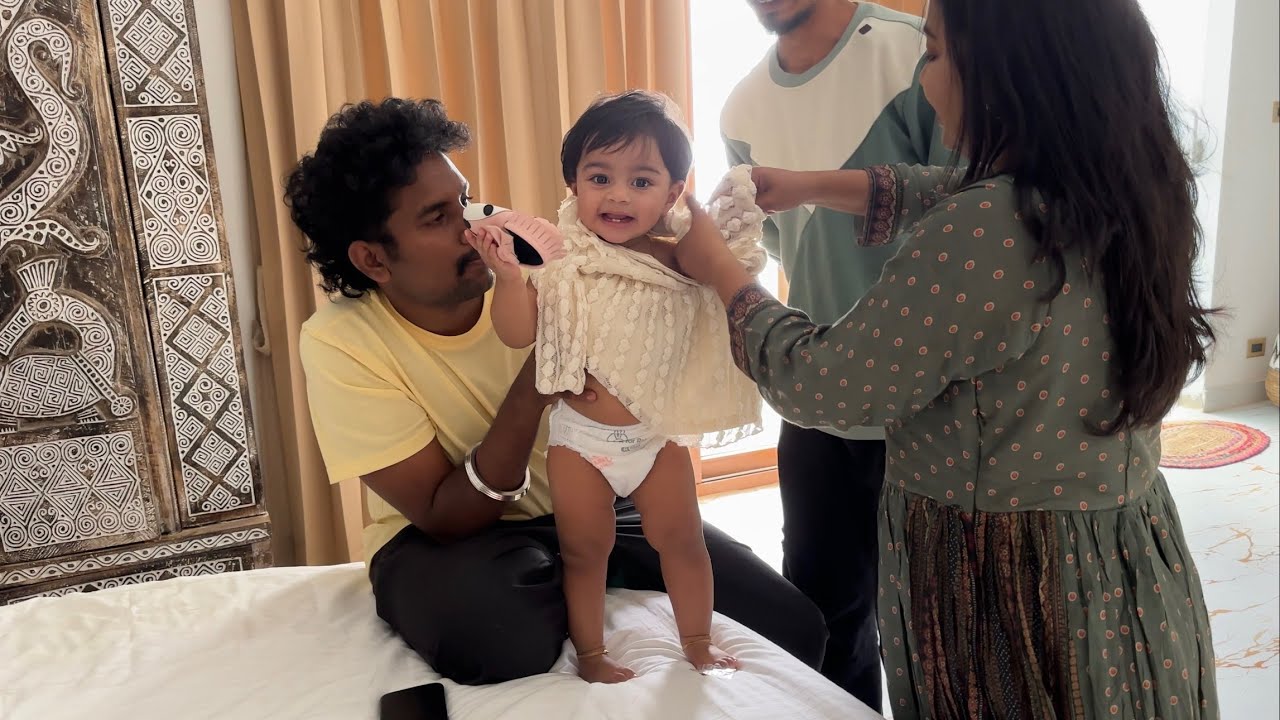 AYRA getting READY for BIGG DAY..❤️