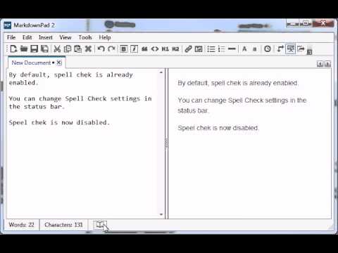 MarkdownPad 2: How to Enable and Customize Spell Check