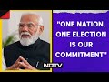 Pm modi interview  pm modi one nation one election is our commitment