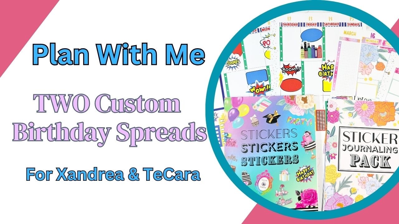 Планируйте вместе со мной | Два варианта оформления дня рождения на заказ для Ксандреа и ТеКары