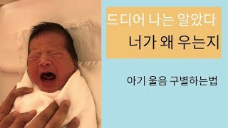 신생아 울음소리 구별하는법 1편, 아기가 우는이유 | How to decipher your baby's cry