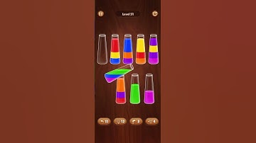 51 lvl color water sort game #colorwatergame #asmr #asmrgame #games #gameout