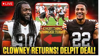 Browns Training Camp HEATS UP! 🚨 Clowney Returns & Delpit Lands Blockbuster Deal