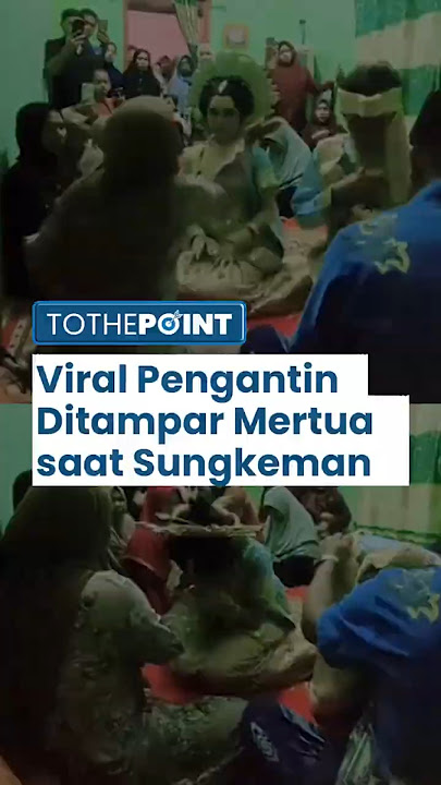 Viral Video Pengantin Wanita Asal Bontang Ditampar Mertua saat Sungkeman, Tak Direstui karena Biduan