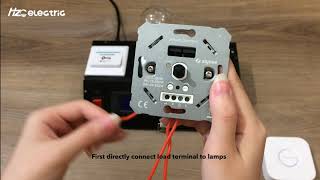 Zigbee 3.0 Rotary dimmer by HZC Electric - D681E1-ZG