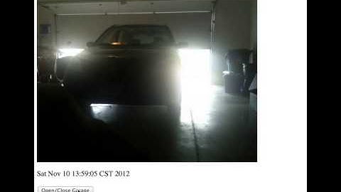 Home Garage Door Web Control