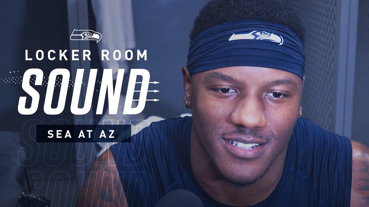 Locker Room Sound at Cardinals: Chris Carson "Running With No Fear" | 2019 Seattle Seahawks