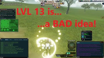 Entropia Universe: Dorki does stupid stuff episode 1 - Level 13 on Arkadia