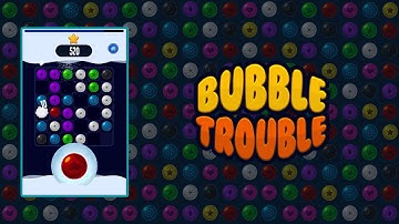 Bubble Trouble HTML5 Game Trailer - ZebraFox Games