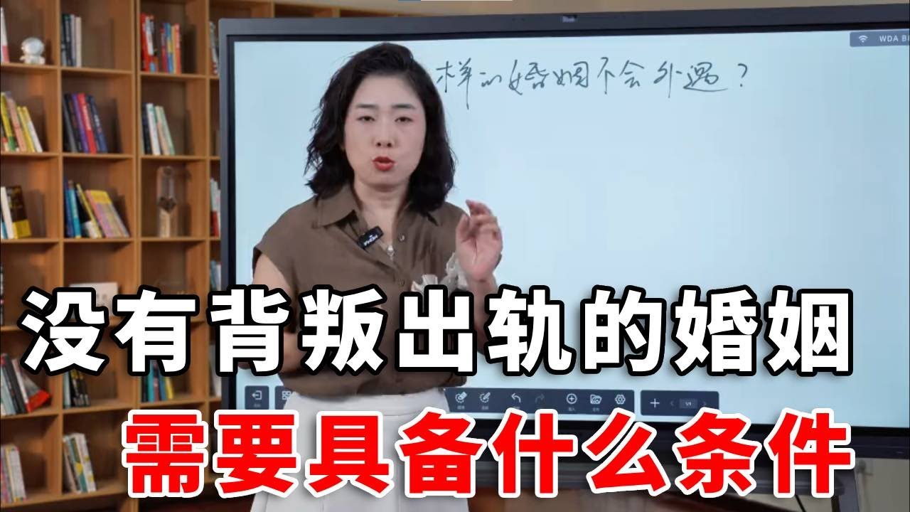究竟什么样的婚姻关系，不会有外遇背叛，乃至离婚，一段良好的婚姻关系需要具备什么 ？#婚姻关系 #两性心理 #范俊娟婚姻