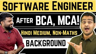 💥Software Engineer After BCA! Hindi Medium, Non Maths BCA Interview with Arpit Yadav!