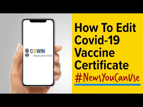 Video: Vaccination Certificate - All Important Vaccinations