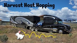 Harvest Host Hopping // 6 Hosts in 7 Days!! // Do we fit? // RV Lifestyle // Part 1