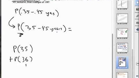 Probability and Excel
