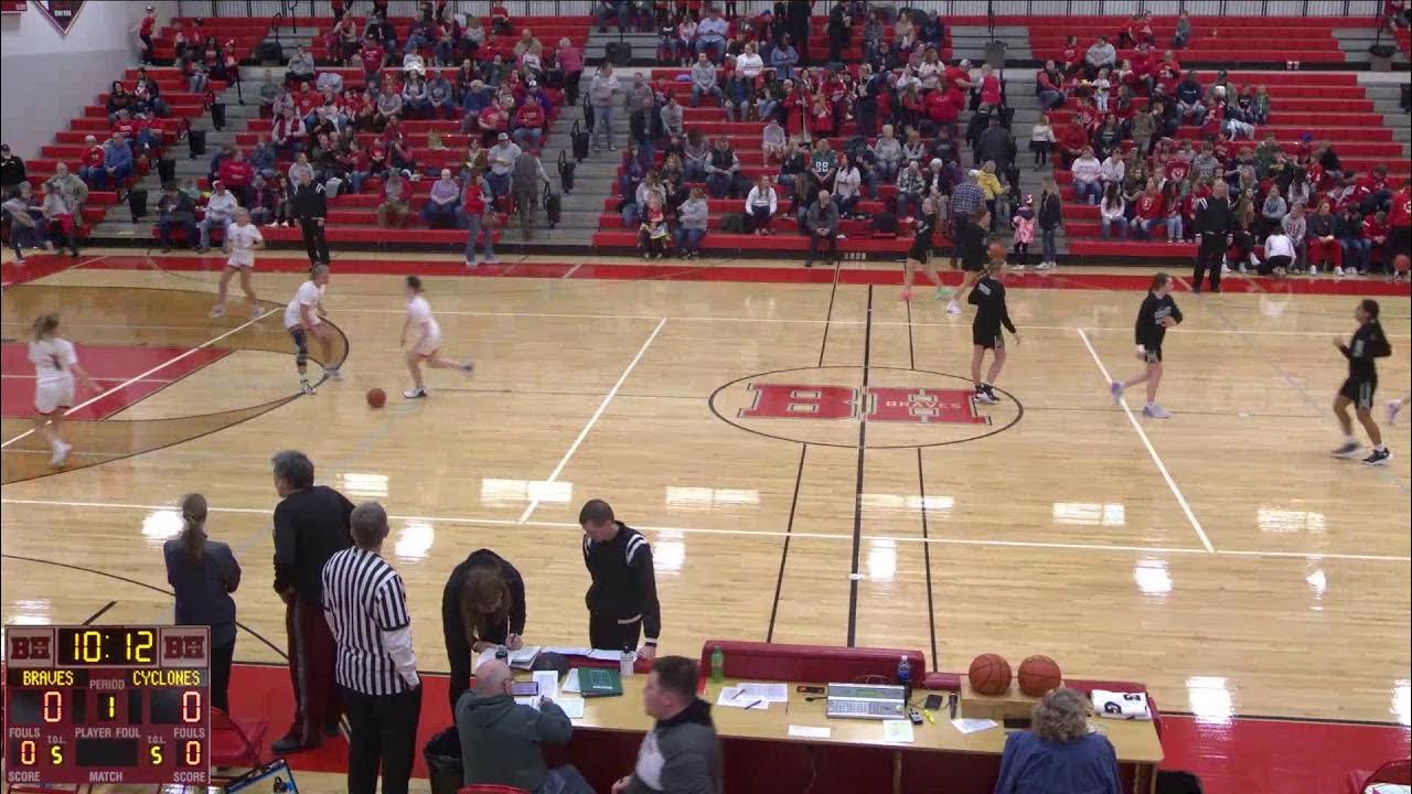 C & JV BrittonHecla High School vs Clark/Willow Lake High School Mens