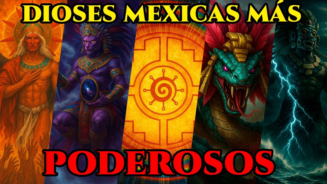 🔴 Top Dioses Mexicas más Poderosos 