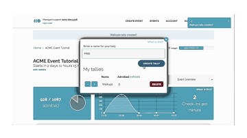 Create and manage tallies