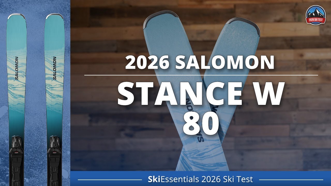 2026 Salomon Stance 80 W - SkiEssentials Ski Test Review - YouTube