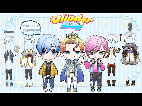 Vlinder Boy: Dress up games