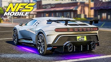Need For Speed Mobile - INSANE Online Race with BUGATTI CENTODIECI