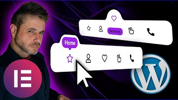 Build an App-Like Icon Navigation Menu in Elementor with a Cool Magic Indicator | Wordpress Tutorial