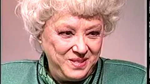 Barbara Hale, Jeff Donnell--Rare TV Interview