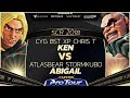 CYG BST XP Chris T (Ken) vs AtlasBear StormKubo (Abigail) - SCR 2018 Top 8 - CPT 2018