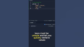 Master Python Dictionaries in 30 SECONDS! #python #shorts
