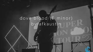 Video thumbnail of "Polyphia style math rock guitar backing track in e minor (dove blood)"