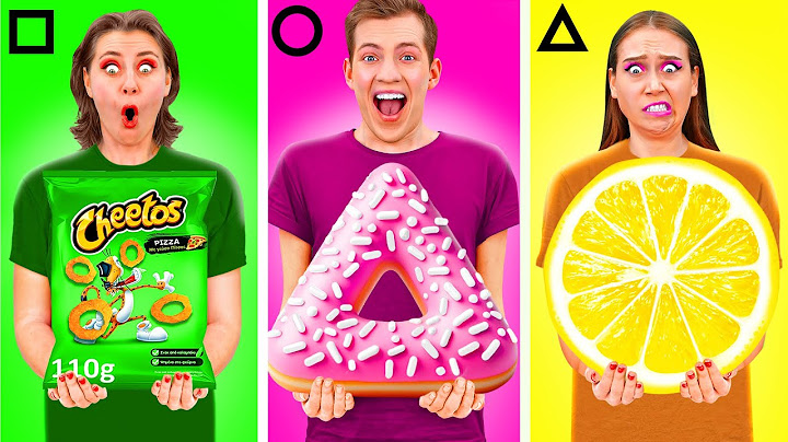Geometric Shape Food Challenge | Funny Situations by TeenTeam Challenge