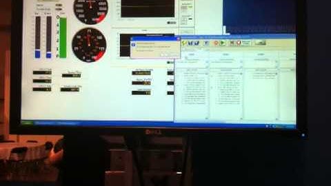 NI HIL Tester Demo - MotoTron MotoHawk ECU
