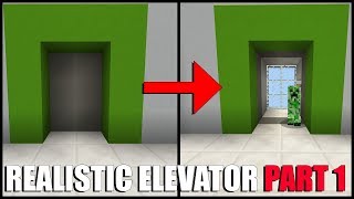 How To Make a MULTI Floor Elevator in Minecraft Part 1 (Command Block)