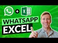 How To Send Bulk WhatsApp Messages From Excel Using VBA (Free & Easy) 📲