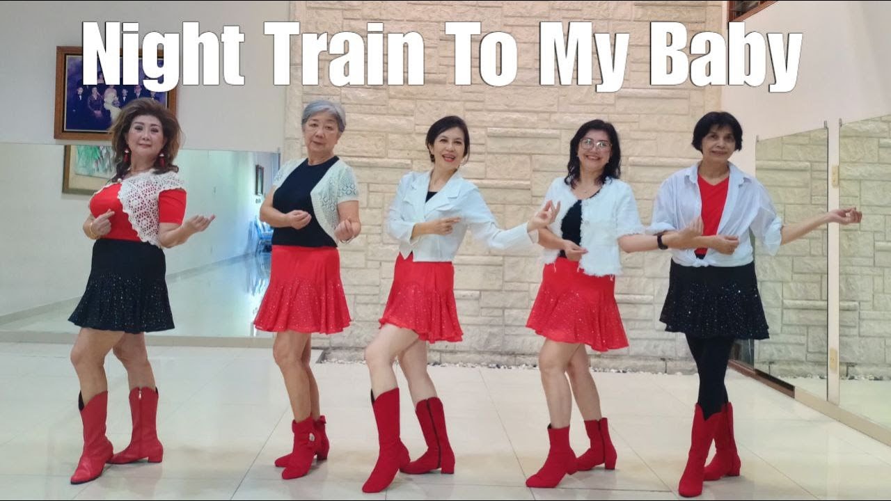 Night Train To My Baby Line Dance (demo & count)