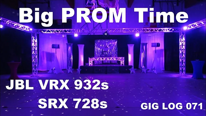 DJ GIG LOG 071 | Marietta HS Prom | Trussing | JBL...