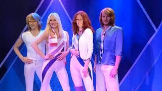 Life size Silicon dolls of ABBA, at the ABBA Museum, Stockholm, Sweden, 2019-12-10