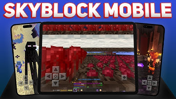You CAN PLAY Hypixel Skyblock on MOBILE/TABLET - Here