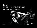 U2 - Live in Pontiac, 30th April 1987