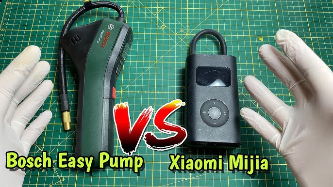 Comparatif Duel : Xiaomi Mi Portable Electric Air Pump 1S vs Bosch Easy  Pump - Les Numériques