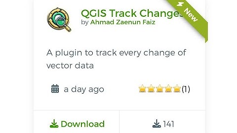 QGIS Track Changes Plugin Tutorial - 0.9.1
