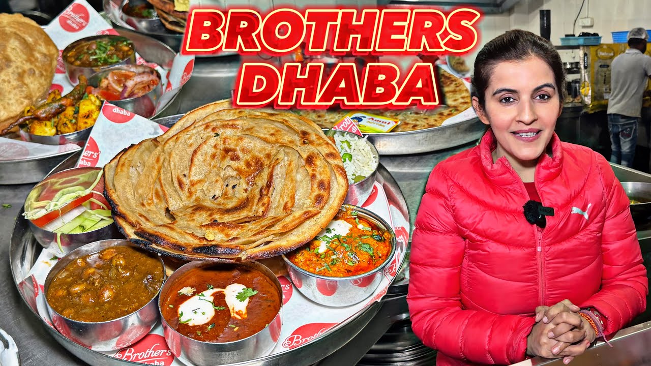 100 Years Old Iconic Brothers Dhaba of Amritsar Special Thali Street Food India YouTube