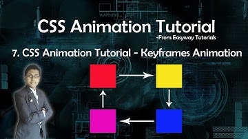 7. CSS Animation Tutorial - Keyframes Animation