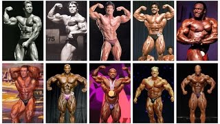 ALL-TIME MR. OLYMPIA WINNERS 1965-2016