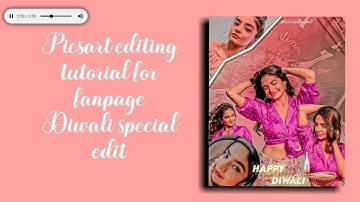 Diwali special editing tutorial for fanpage #edit #aesthetic #picsarteditingtutorial #diwalispecial.