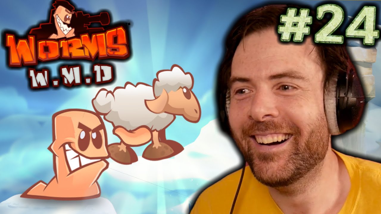 WORMS W.M.D #24 feat. Zerator, Antoine Daniel, Mynthos, 123Lunatic et MisterMV ! (Best-of Twitch)