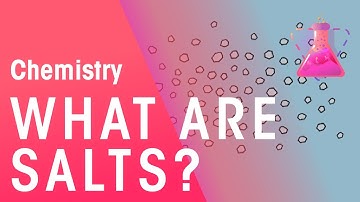 What Are Salts? | Acids, Bases & Alkali