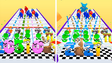 Merge Number Run ❤️ Level 141-145 ❤️ iOS Android Gameplay