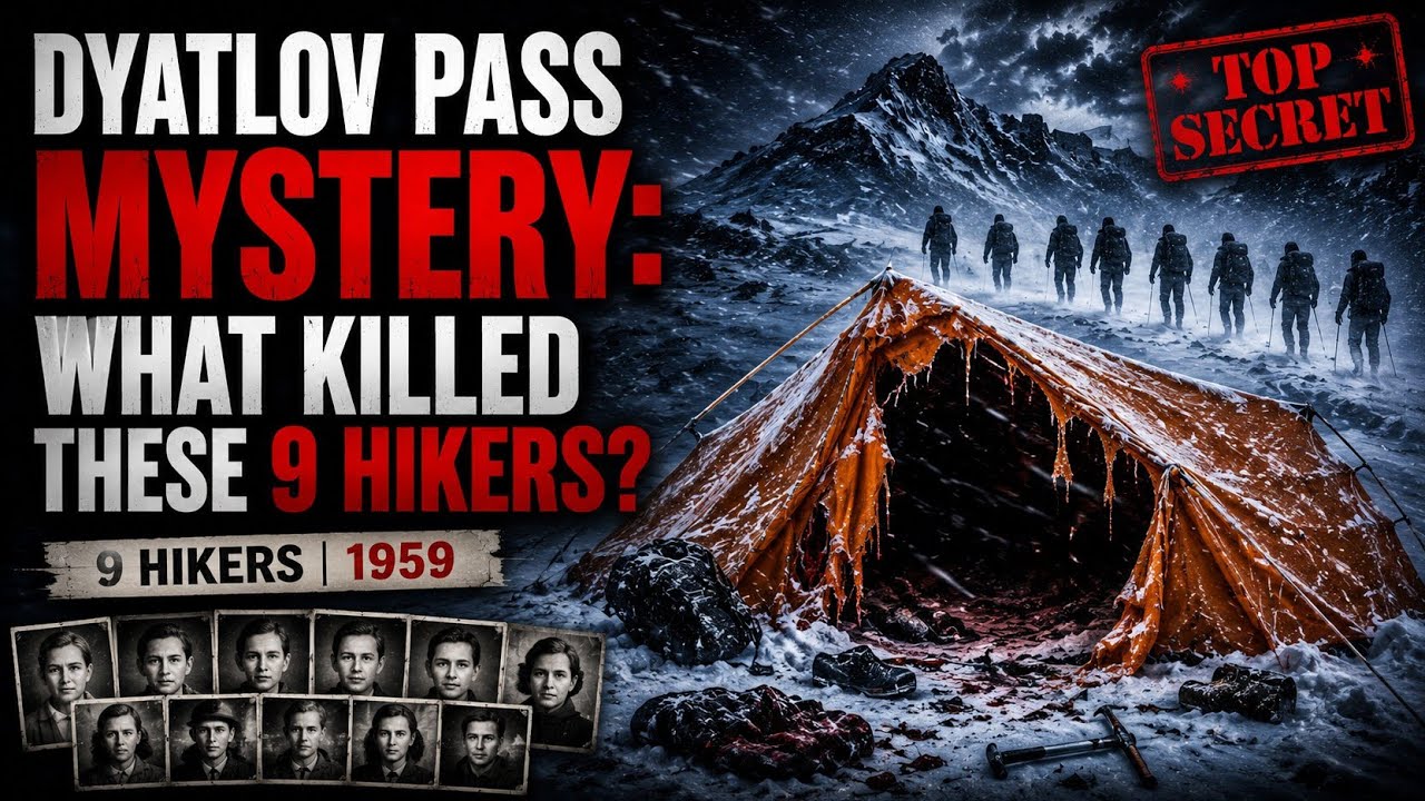 Dyatlov Pass Mystery: What Killed These 9 Hikers? English Explained What happened that day |PastVora