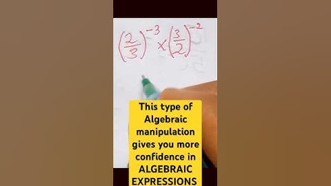 How To Solve & Simplify Algebraic Expression#indicesrules #algebra   #algebraicexpressions #mathtips